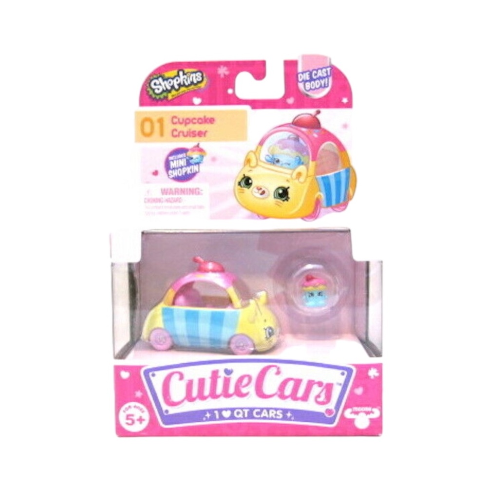 Shopkins Cutie Cars Series 1 01 Cupcake Cruise